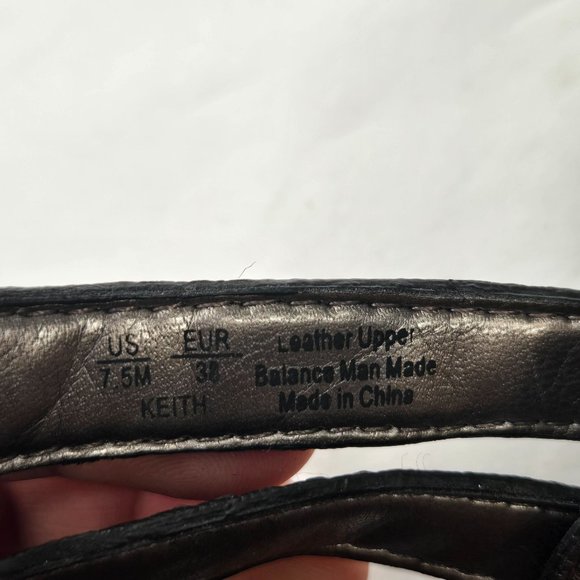 Sam Edelman Spike Studded Gladiator Sandals Sz 7.5 Edgy Bohemian Strappy Heels - Picture 8 of 10